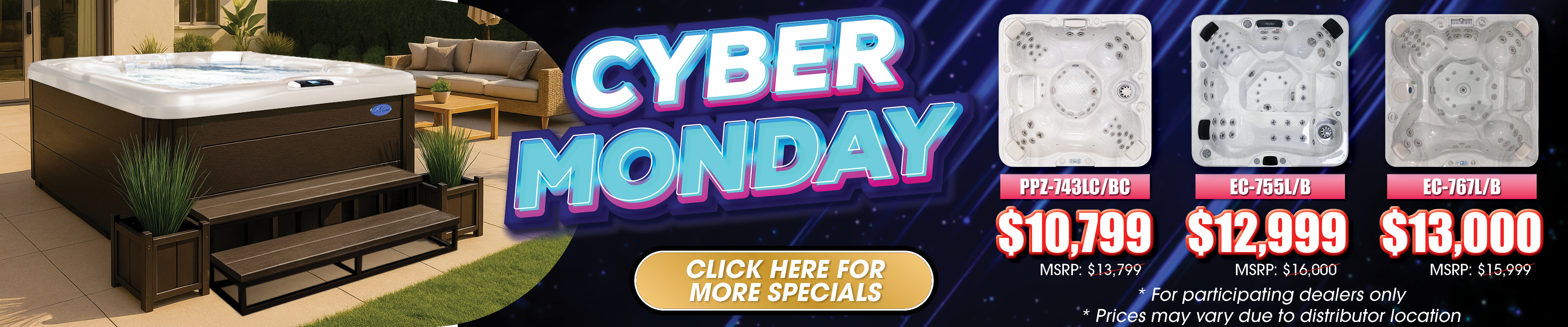 Calspas hot tub being used in a family setting - Springfield