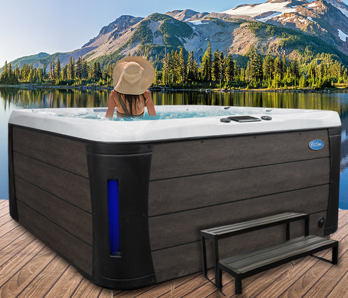 Calspas hot tub being used in a family setting - hot tubs spas for sale Springfield